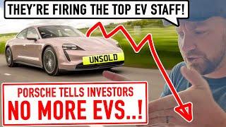 Porsche says EV HASN'T WORKED and embraces ICE! Investors Shocked.