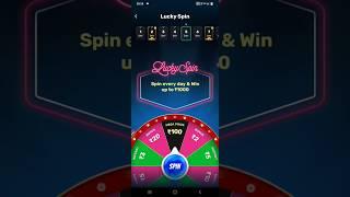  Spin To Win Real Money || Spin Win Cash Withdrawal Kaise Kare #spintowin #spin #shorts #viral