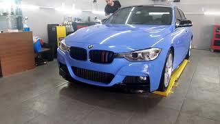 F82 M3 ORJİNAL YAS MARİNA BLUE RENGİNDE F30 KAPLADIK!!!