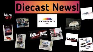 Diecast News!  Tokyo Auto Salon - January 2025 Part 2