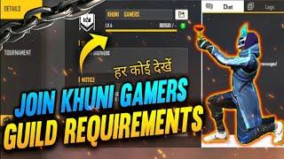 HOW TO JOIN BEST PRO GUILD IN FREE FIRE || KASE JOIN KARE KHUNI GAMERS GUILD IN GARENA FREE FIRE