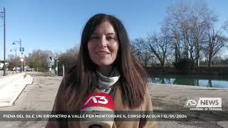 PIENA DEL SILE, UN IDROMETRO A VALLE PER MONITORARE IL CORSO D'ACQUA | 12/01/2024