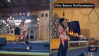 Fire dancing reel from Unison Fest 