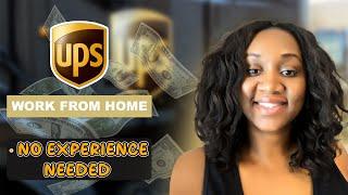 GET PAID TO EMAIL..PART TIME, NO PHONES... UPS REMOTE JOB OPPORTUNITY!