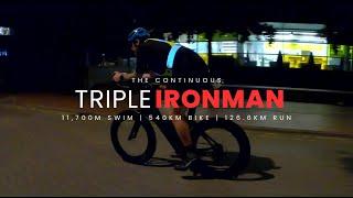 The Continuous Triple Ironman Triathlon - 7.2 Mile Swim | 336 Mile Bike | 72 Mile Run - 72.5 Hours