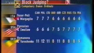 Is This A Case of Block Judging? - 1998 Nagano, Ice Dancing, Original Dance