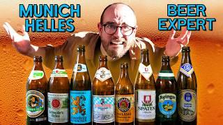 Beer expert blind tests classic Munich Helles