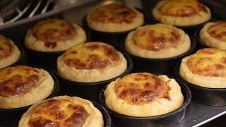 친절한 훈남 사장님의 인기만점 100프로 수제 에그타르트 카페 에그문 / Delicious Egg Tart Cafe / Korean Street Food