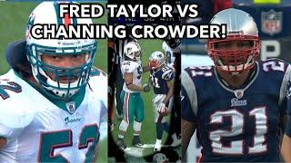 Fred Taylor Vs Channing Crowder  The Pivot Matchup! (RB vs LB)