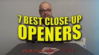 The 7 Best Openers For Close Up Magicians | Magic Stuff With Craig Petty