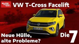 VW T-Cross: DAS ändert sich mit dem Facelift I auto motor und sport