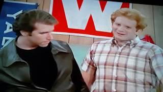 Fonzie Angry at Ralph Malph