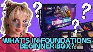 What's in Magic: The Gathering Foundations Beginner Box?!