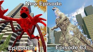 The Fish 1 - 63 ALL Episodes: Godzilla VS Red - Fierce Fighting (Episode 63)