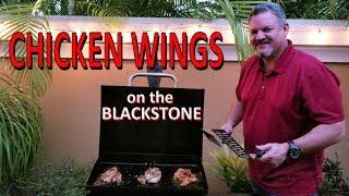 Chicken Wings on the Blackstone Griddle | COOKING WITH BIG CAT 305