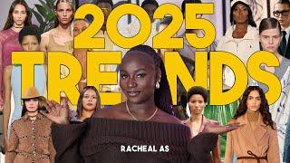 WEARABLE TRENDS FOR 2025 - 8 FASHION & STYLE TRENDS IN 2025 + MORE | RACHEAL AS