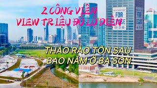 HÀNG RÀO GA NGẦM BA SON THÁO DỠ,  NỐI DÀI CÔNG VIÊN BỜ SÔNG SÀI GÒN TUẦN 10