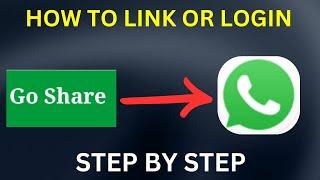 How To Link GoShare With Whatsapp