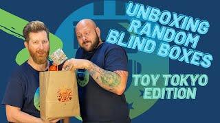 Toy Tokyo Shopping Haul Designer Blind Boxes Unboxing Review | The Upside Down Robot