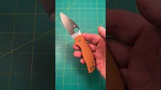 My Spyderco CPM-REX121 & burnt orange G10 Sage 5 knife is is ready to go! Hook’em Horns!