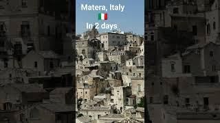 Matera in 2 days ️ #travel #familytravel #matera #italy #cruelsummer #travelwithme #sassi