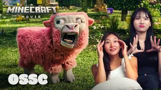 Korean Girls Shocked By A Minecraft Movie Teaser | 𝙊𝙎𝙎𝘾