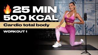 CARDIO TOTAL BODY - 25' MIN | (Allenamento completo) Workout 1 Maria Sole Training