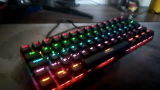 ASMR Unboxing Teclado Mecanico Sherman Mini TGT