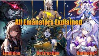 All Known Emanators Of Each Aeon Explained! - Honkai Star Rail 2.3 Lore & Theory