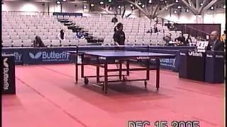 Ashu (Ashoo) Jain vs. Judy Hugh - U2400 Quarterfinal - US National Table Tennis