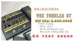 [06/03/2025] Shop bán VOX ToneLab ST như mới - Giá 2.300.000₫ - Đã làm tiếng