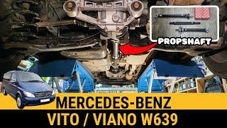 Mercedes Vito/Viano W639 Propshaft & Driveshaft Replacement | OM646 OM642 OM651 | 722.6 DIY Guide