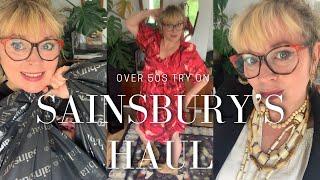 Sainsbury's  TU haul try on Over 50, size 18 and a bad hair day!