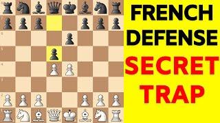 Crush the French Defense [Deadly TRAP to Win in 10 Moves]