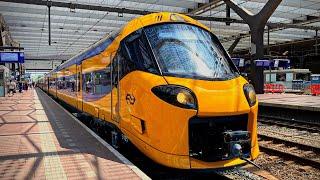 Dutch Railways: Traveling by TRAINS in Netherlands  | NS | 2023