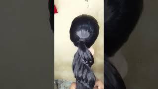 #Easy ponytail #hairstyle for# long hair@ Savita Devi hairstyle video pasand aaye like subscribe