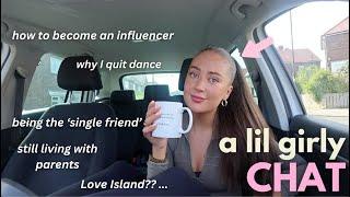 a girly car chat! | living with parents, influencing, being single + figuring stuff out ...