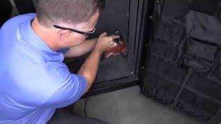 How to bolt down a Gun Safe