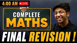 Class 10th Maths FINAL REVISION  | Most Important Questions and Concepts | Shobhit Nirwan