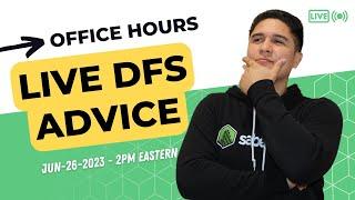 DFS Q&A: How to Avoid Overloading on a Single Player