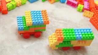 Satisfying DIY Bus, jeep/ASMR building  blocks relaxation#satisfying#asmr#asmrsounds#buildingblocks