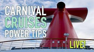 Carnival Tips and Tricks