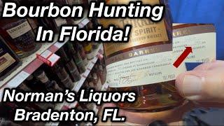 Bourbon Hunting in Florida with Roger and @MyWhiskeyTherapy ** Norman’s Liquors! #bourbonhunting