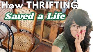 one of the hardest videos I've ever  attempted to make / how THRIFTING saved a life