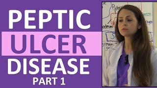 Peptic Ulcer Disease Nursing, Pathophysiology, Treatment | Gastric Ulcer vs Duodenal Ulcer Part 1