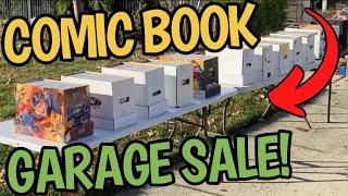 INCREDIBLE COMIC BOOK GARAGE SALE!