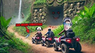 NGERI! NAIK ATV KE GUNUNG, DI PUNCAK ADA AIR TERJUN ANGKER DAN GOA TERSEMBUNYI!! BOCIL NANGIS KEJER!