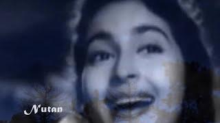 wo chand muskaya sitare sharmaye Aakhri Daao1958..Nutan& Shekhar _Manna Dey_Lata_Majrooh_M M_a tri..