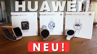 ALLE INFOS  HUAWEI Watch GT 5, GT 5 Pro und Watch D2