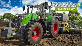 LS25: Gameplay Preview mit GPS, neuen Maschinen und USA-Karte im FARMING SIMULATOR 25 1/2